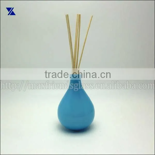 Blue Glass Reed Diffuser, Glass Bud Vase 250ml