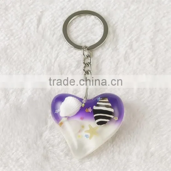 Wholesale Real Starfish Key Chain Rings