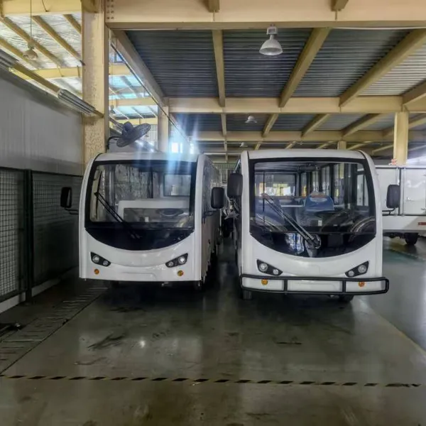 14-seater Fully Enclosed Electric Sightseeing Bus With Doors for Scenic Spots, Factories, Parks, Docks and Stations, Powered by Lithium Batteries photo-5