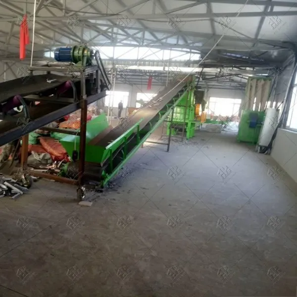 Waste Refrigerator Shredder While Products Scrap Recycling Plant photo-2