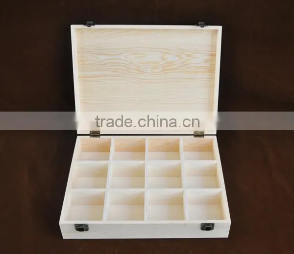 Homemade Christmas Wooden Gift Chocolate Box/wooden Tea Box photo-3