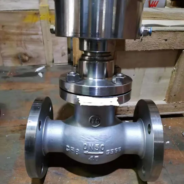Pneumatic Shut-off Valve DN25-DN80 Fire Safe Cut Off Valve ANSI Standard Supports Remote Signal Control photo-4