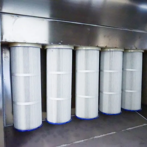 Powder Spray Booth for Metal Fabrication and Automotive Part Finishing photo-4