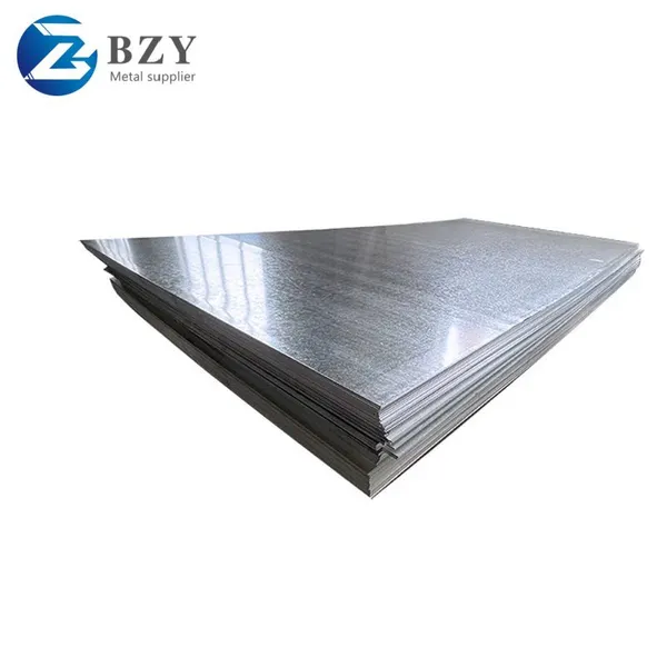 Factory Low Price Zinc Coated Galvanized Steel Sheet 0.12mm-4mm Thickness High Tenacity Anti-Corrosion for Floor Wall photo-3