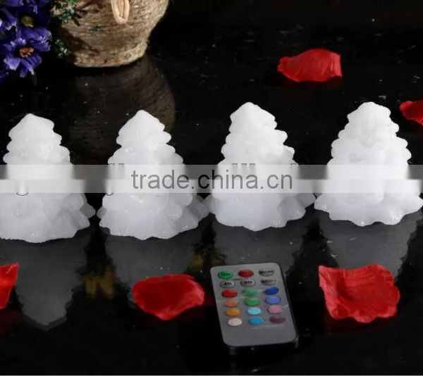 Christmas Tree-shaped LED Candles