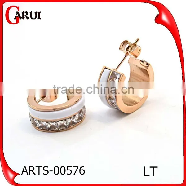 Wedding Accessories Costume Jewelry Earrings Rose Gold photo-2