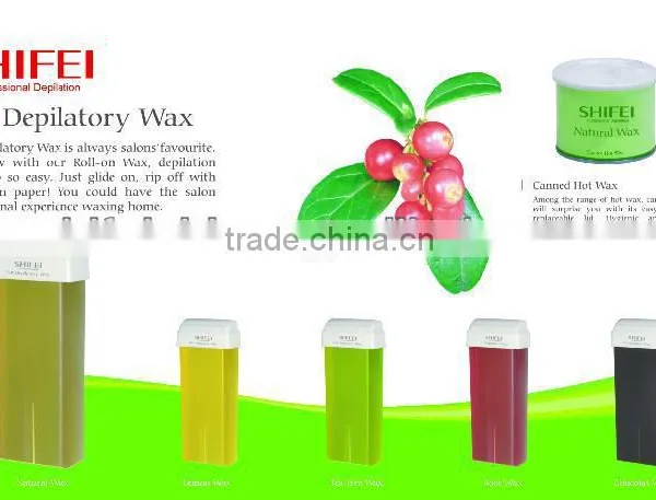 SHIFEI (Free samples) Pliable rollon cartridge wax for beauty use