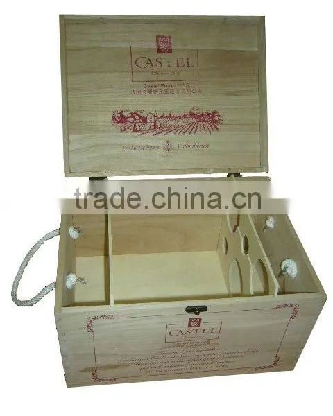 Customized Wooden Wine Box photo-4