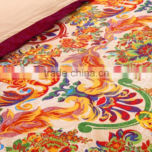 High Quality Home Designs Pure Cotton Printed Bedding Set photo-6