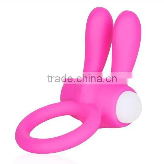 Mini Sex Toy Penis Ring Vibrating Rabbit Cock Ring
