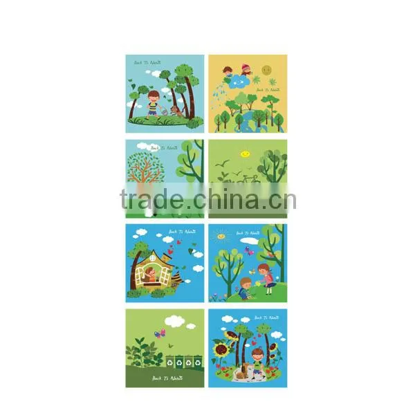 Kids Creative Colored Pencils With Spiral Drawing Notebook photo-2