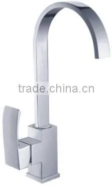 SSTHD6006 Kitchen Sink Brass Chroming Flat Faucet photo-2