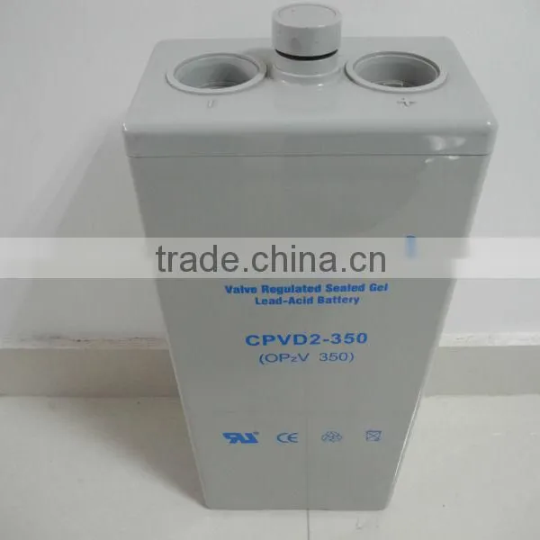 2V Battery,Solar Battery,OPZV Battery,Tuber-Gel Battery 2V350AH