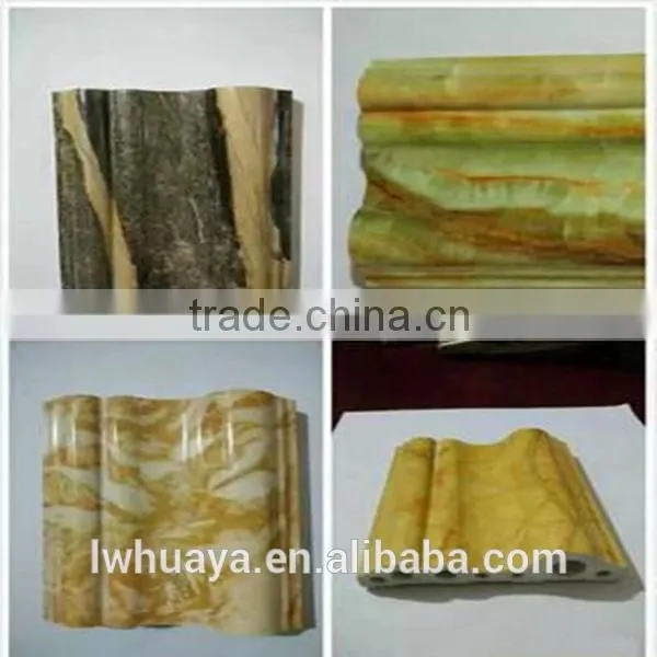 High Output Pvc Artificial Marble Stone Board Making Machine photo-6