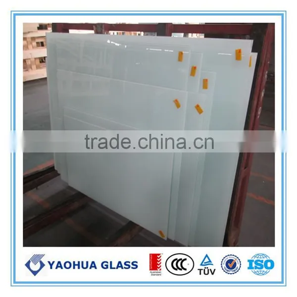Laminated Glass With Acid Etched,screen Printed Candle Glass,touch Screen Glass photo-3