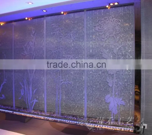 Double Wall Stainless Steel Water Curtain Wall,acrylic Double Water Bubble Wall photo-2