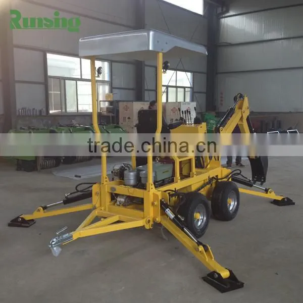 Runsing Machinery Co., Ltd Designed Towable Mini Excavator/22HP Engine Quality Choice photo-4