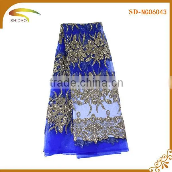 Custom Wholesale Clothes Accessories African Style French Lace Trim Floral photo-4