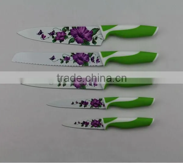 New Design Color Kitchen Knife Set