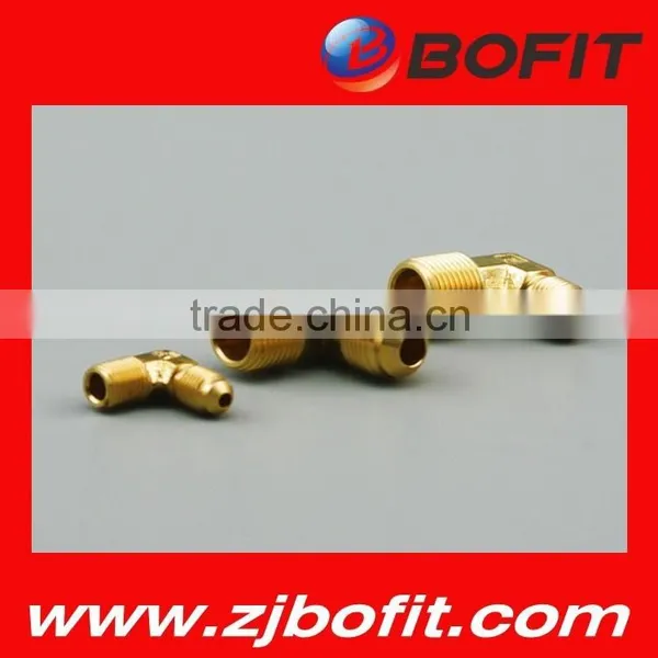 Zhejiang Factory Low Price Brass Parts Copper Pipe Flare Fitting Tube Connector Brass Barb Hose Fitting Brass Compressio Quality Choice photo-2