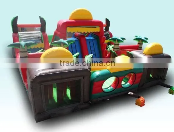 Blue Lagoon Adults and Kids Inflatable Obstacle Course for Sale Supplier's Choice photo-3