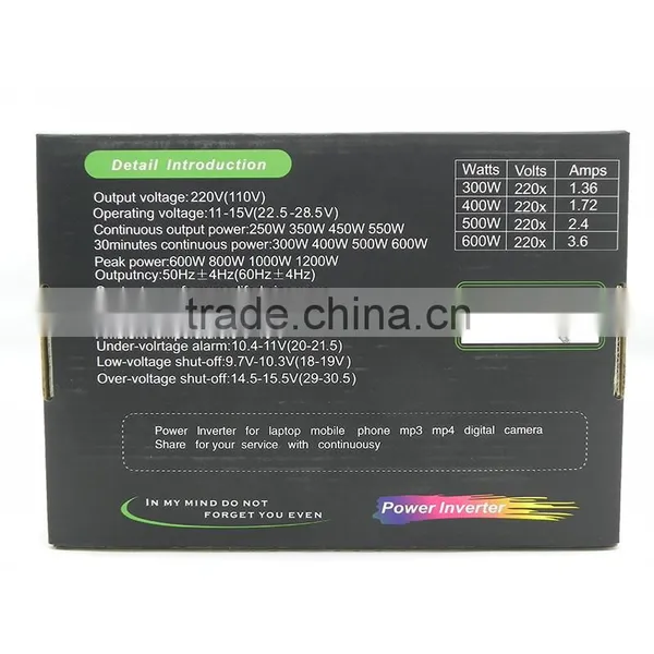 Meind 600w dc Converter Power Inverter With Reverse Protection dc to ac Inverter photo-5