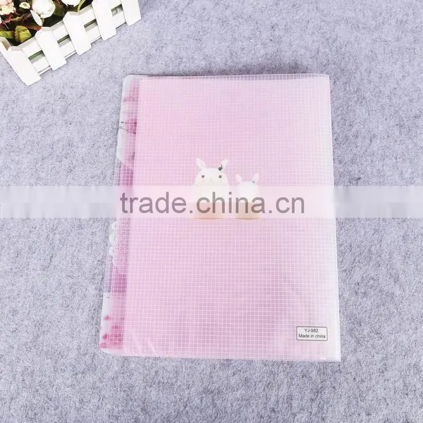 Lovely Cartoon pp Expanding File Folder Multipage Folding Document Holder a4 Hard Cover File Folder for Students photo-2