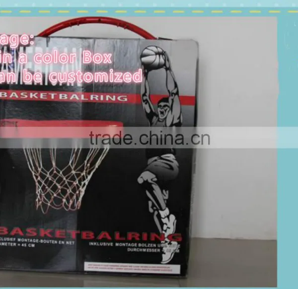 Hot Sale Hollow Steel Basketball Hoop,10 Hooks Basketball Ring photo-5