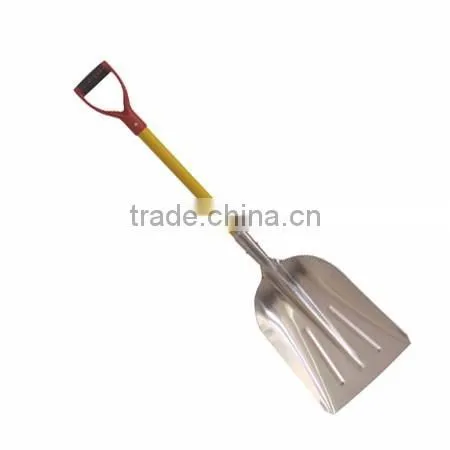 15" Wooden Handle Snow Shovel