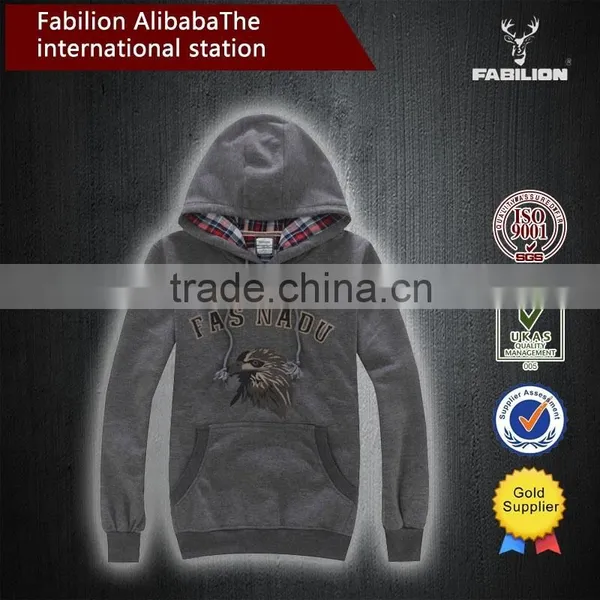 2015 New Style Print Custom Hoodies Men's Pullover for Fashion Wholesale Hoodies photo-3
