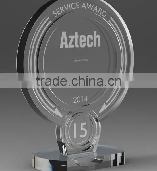 Supplier Custom High Quality Clear Acrylic World Cup Soccer Trophy With Various Size photo-2