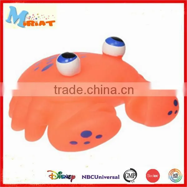 ICTI Certificated Custom Soft Baby Squeeze Bath Play Animal Toy