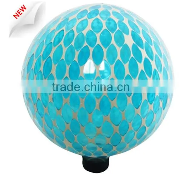Garden Mosaic Open Glass Ball Pendant Lights photo-6