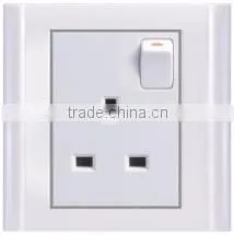 3-pin Wall Electrical Switch Socket photo-2
