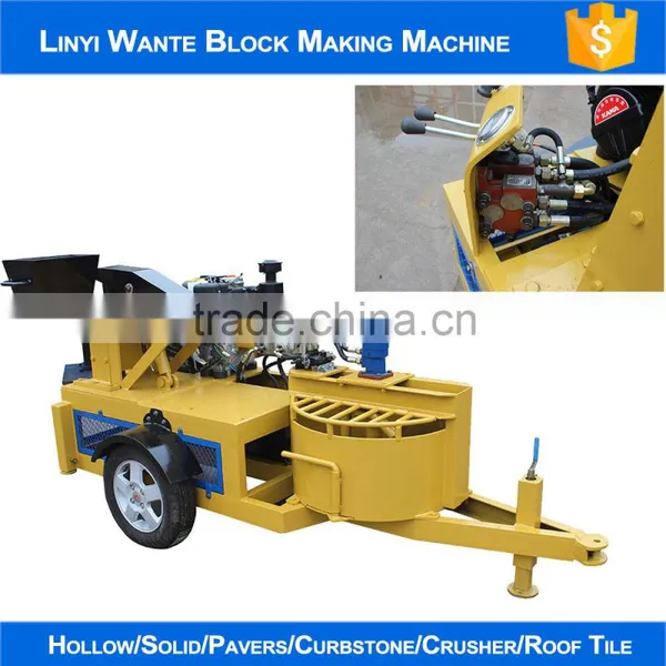 2016 WANTE RBAND WT1-20M Hydroform Block Machine Line Soil Crusher Soil Screen photo-4