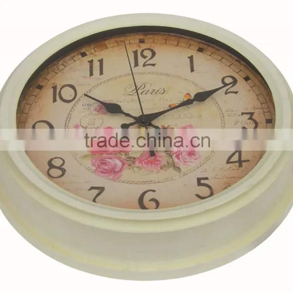 Retro Decorative Metal Wall Mounted Clock photo-3