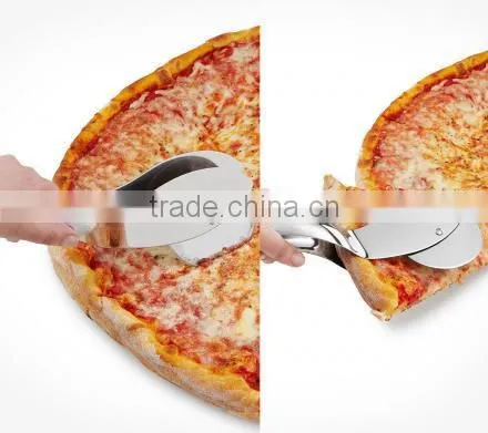 Pizza Cutter Wheel, Pizza Server With Food Grade Stainless Steel Clip photo-2