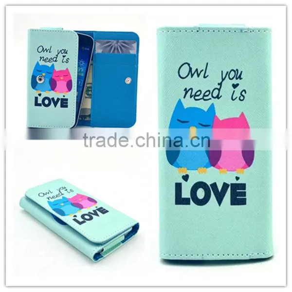 OEM Beautiful Pattern PU Leather Case Cover,Customized Flip Case For Iphone 7 photo-6