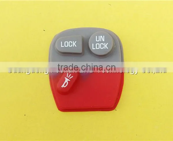 Factory Price Key Pad for Car Key Shell Blank 2+1 Buttons Rubber Pad photo-3