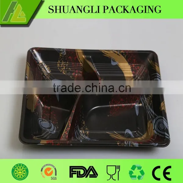 Plastic Disposable Food Container With 4 Compartments photo-2