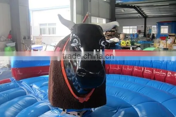 Exciting Party Sports Game Inflatable Mechanical Bull for Adults photo-5