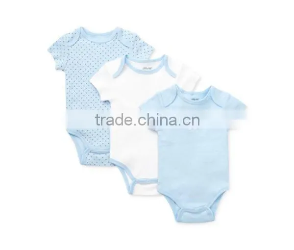 Online Shopping Customed Newborn Baby Organic Cotton Printed Romper photo-2