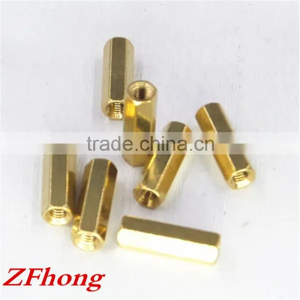 Made in China High Quality Din6334 Sleeve Hex / Hexagon Brass Coupling Nut m3 photo-4