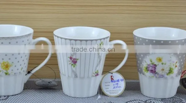 14OZ Sweet Heart Fully Decal, Shiny Surface Porcelain Mug, KL5001-356 photo-4
