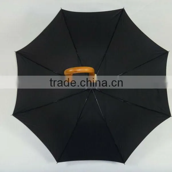 Black Advertising Golf Umbrella Golf Product