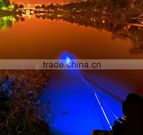 A-ok 12Hours Blue White Light T6 Led Night Squid Fishing Light photo-4