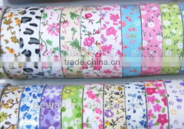 New Design Fabric Tape Dot Print DIY Adhesive Sticker-Decorative Craft Cute