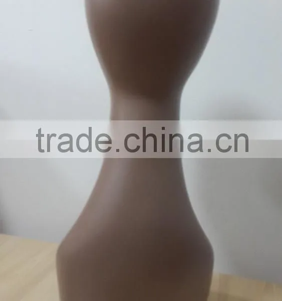 Glass Fiber Reinforced Plastics Material Mannequin Head for Hair Wig Display photo-3