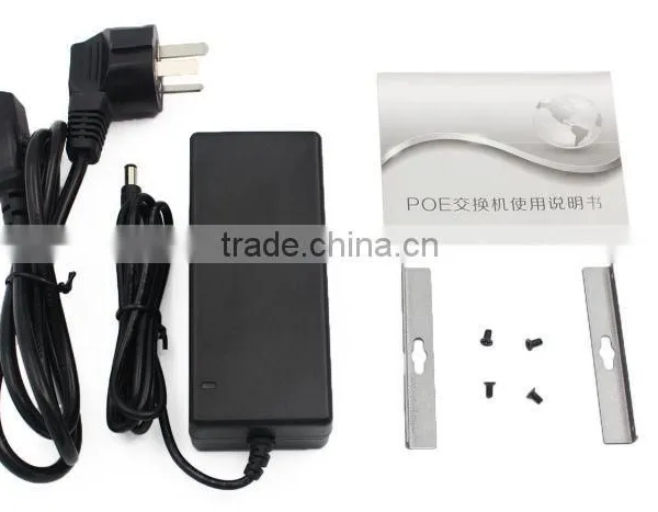 China Supply 60W 4 Poe 5 Port Switch for ip Camera photo-3