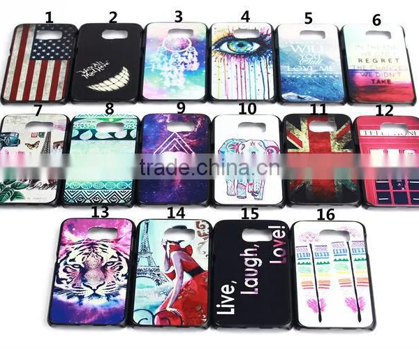 Flag Series PC Hard Case for Samsung S6